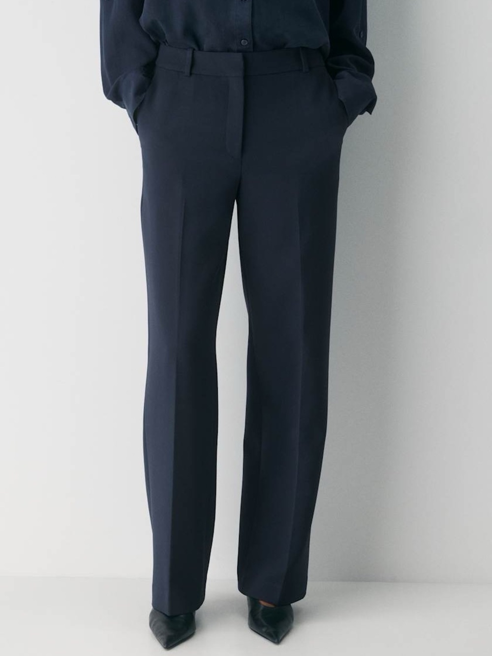 NWT Aritzia Agency Pant - Eversential in Dark Night Navy